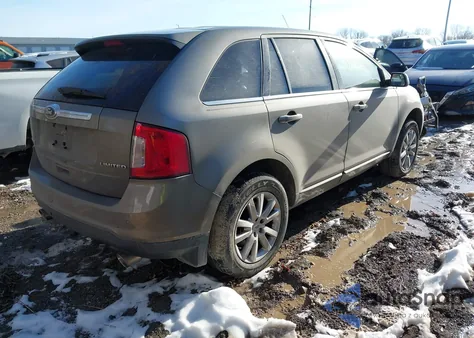 2013 Ford Edge Limited z USA, uszkodzony, nr VIN 2FMDK3KC0DBC18122
